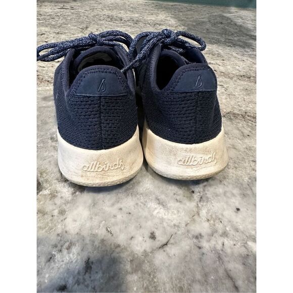 Allbirds Navy Tree Runner Women’s 6 - Picture 4 of 9